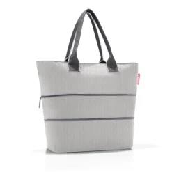Reisenthel Shopping Shopper e1 herringbone grey