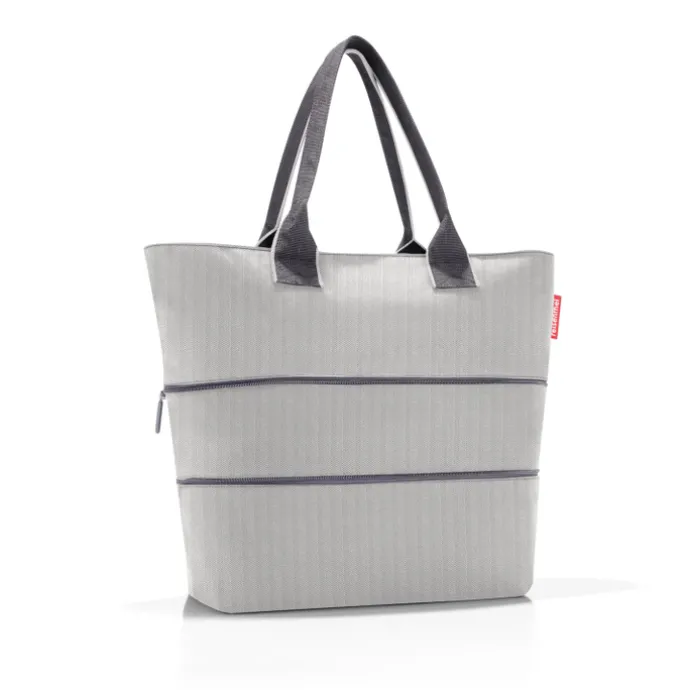 Reisenthel Shopping Shopper e1 herringbone grey