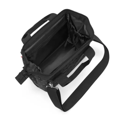 Reisenthel Travelling Allrounder Cross glossy dots black