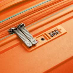 Roncato B-Flying Expandable Trolley 78 spot apricot orange