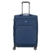 Roncato Gateway 4 Wheel Trolley 66 Expandable blue