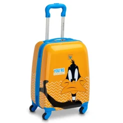 Roncato Looney Tunes Kids Trolley daffy duck arancio