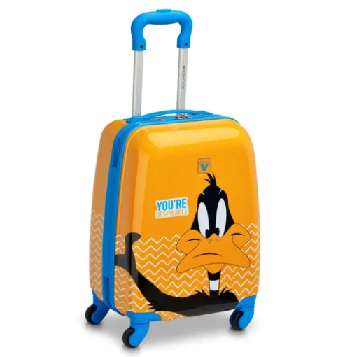 Roncato Looney Tunes Kids Trolley daffy duck arancio