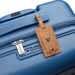 Roncato ReLIFE Expandable Trolley 78 Detachable Wheels blu retro