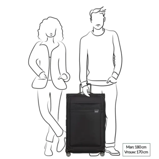 Samsonite Airea Spinner 78 Exp black