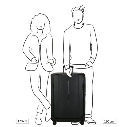 Samsonite Essens Spinner 81 graphite