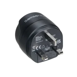Samsonite Global Travel Accessories Europe To UK Adaptor black