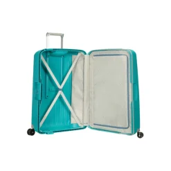 Samsonite S'Cure Spinner 75 aqua blue