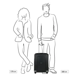 Samsonite S'Cure Spinner 55 black