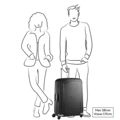 Samsonite S'Cure Spinner 69 silver