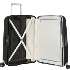 Samsonite S'Cure Spinner 55 + 75 Set black