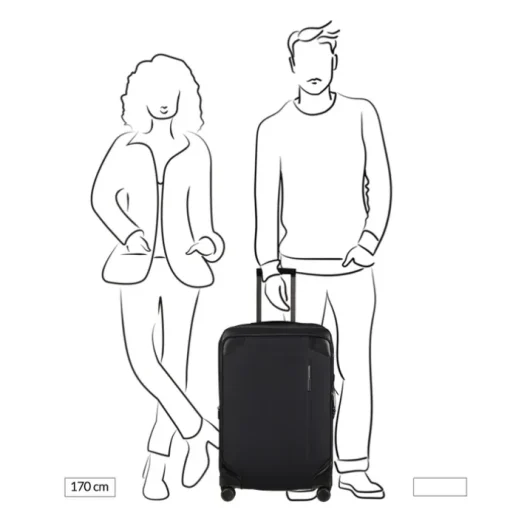 Samsonite Splendix Spinner 67 DF EXP black