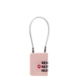 Samsonite TA Revolution Cablelock 3 Dial TSA rose
