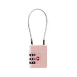 Samsonite TA Revolution Cablelock 3 Dial TSA rose