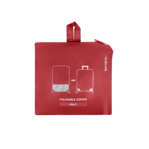 Samsonite TA Revolution Foldable Luggage Cover L red