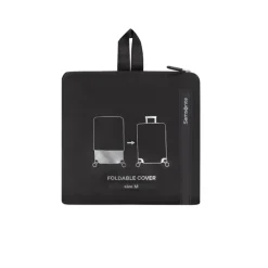 Samsonite TA Revolution Foldable Luggage Cover M black