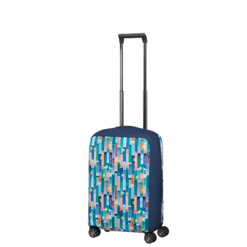 Samsonite TA Revolution Foldable Luggage Cover S city print