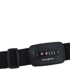 Samsonite TA Revolution Luggage Strap/TSA Lock black