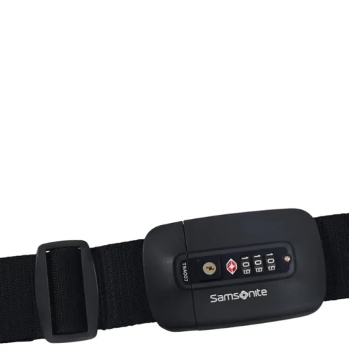 Samsonite TA Revolution Luggage Strap/TSA Lock black