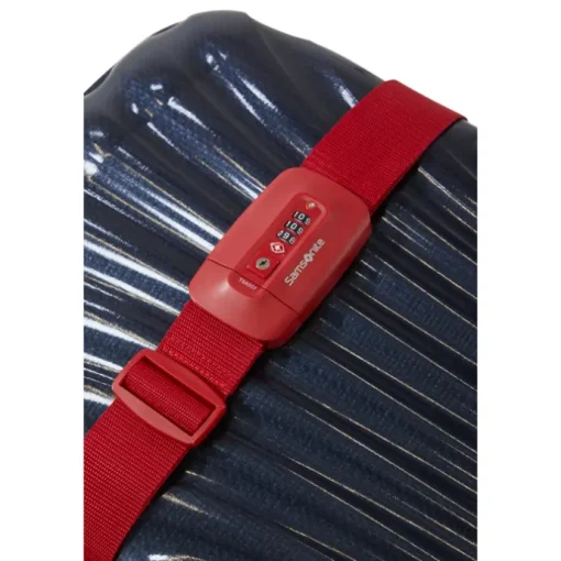 Samsonite TA Revolution Luggage Strap/TSA Lock red