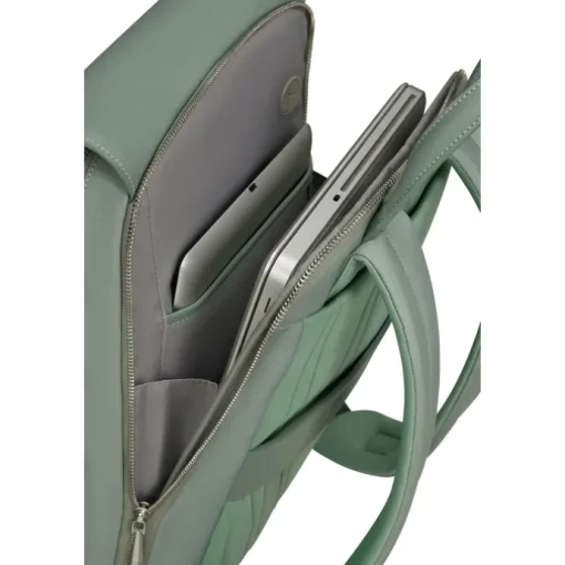 Samsonite Zalia 3.0 Backpack W/Flap 14.1" mineral green