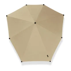 Senz Large Stick Storm Umbrella champagne brown