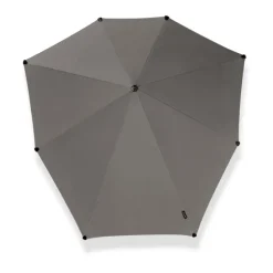 Senz Large Stick Stormparaplu silk grey