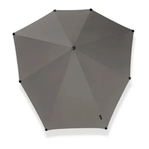 Senz Large Stick Stormparaplu silk grey