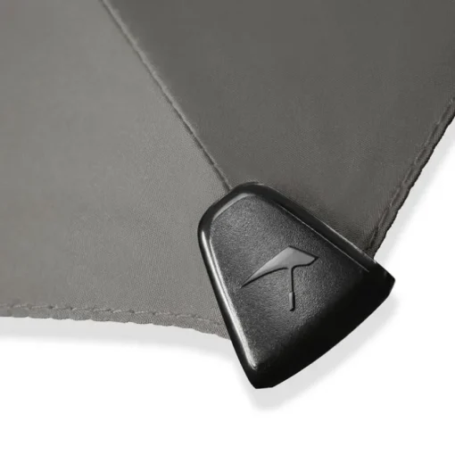 Senz Large Stick Stormparaplu silk grey