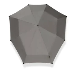 Senz Manual Opvouwbare Stormparaplu silk grey