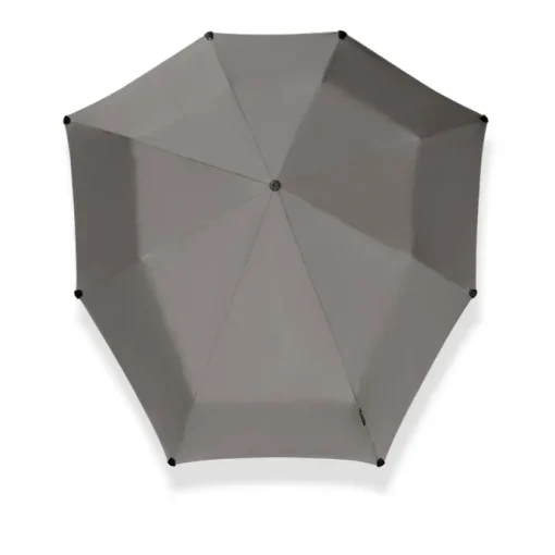 Senz Manual Opvouwbare Stormparaplu silk grey