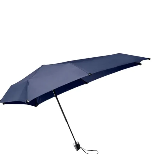 Senz Manual Opvouwbare Stormparaplu midnight blue