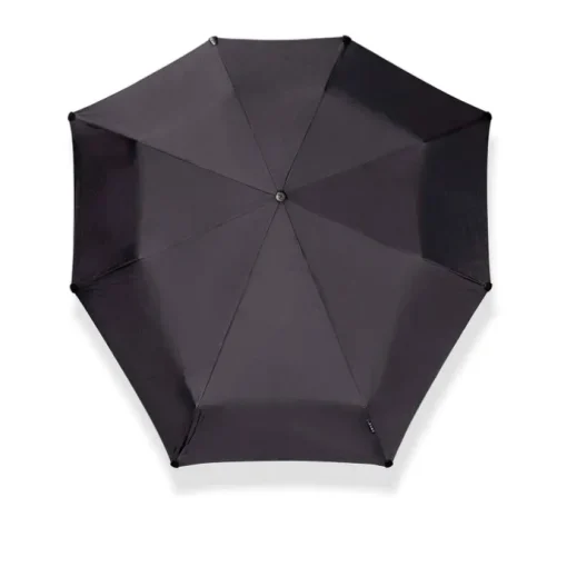 Senz Manual Opvouwbare Stormparaplu pure black