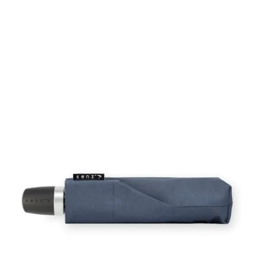 Senz Manual Opvouwbare Stormparaplu shiny silver