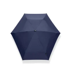 Senz Micro Manual Opvouwbare Stormparaplu midnight blue