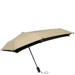 Senz Mini Automatic Foldable Storm Umbrella champagne brown