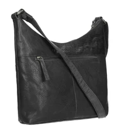 Spikes & Sparrow Bronco Dames Casual Schoudertas black