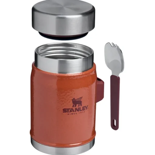 Stanley The Legendary Food Jar + Spork 0.4L hammertone clay