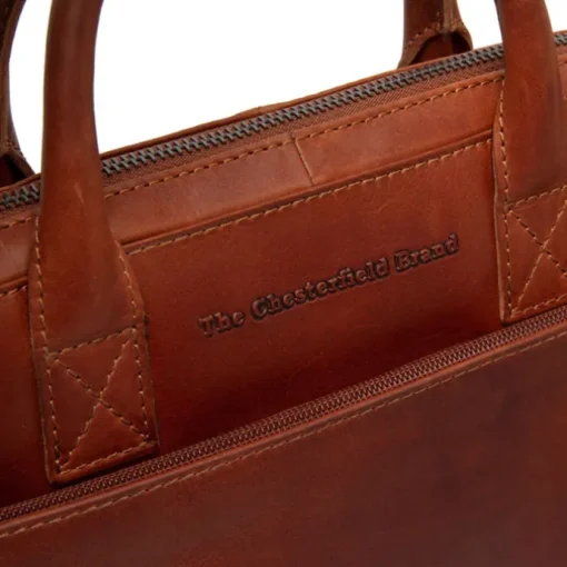 The Chesterfield Brand Tilbury Laptopbag cognac