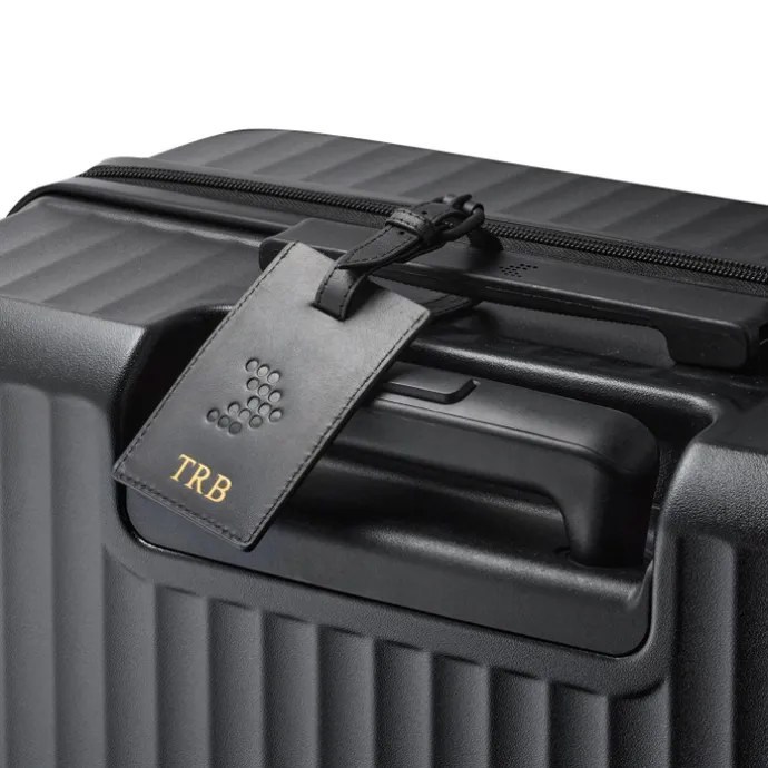 Travelbags Luggage Tag black