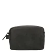 Travelbags The Base Leather Toiletkit black