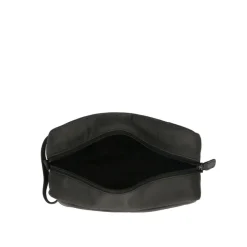 Travelbags The Base Leather Toiletkit black