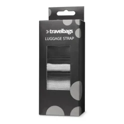 Travelbags Travel Accessories Luggage Strap silver