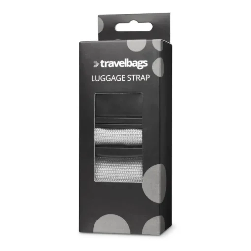 Travelbags Travel Accessories Luggage Strap silver
