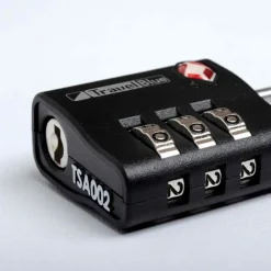 TravelBlue 2x TSA Combi Lock Set black