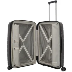 Travelite Air Base 4 Wiel Trolley M Expandable coffee