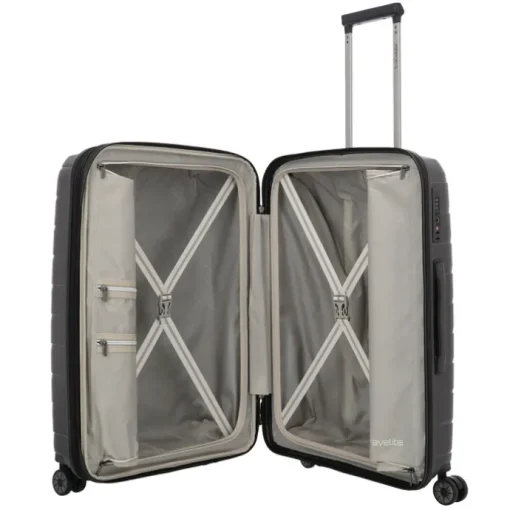 Travelite Air Base 4 Wiel Trolley M Expandable coffee