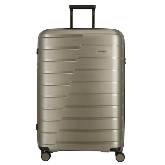 Travelite Air Base 4 Wiel Trolley L champagne metallic