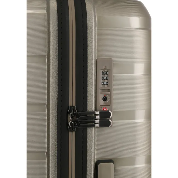 Travelite Air Base 4 Wiel Trolley L champagne metallic