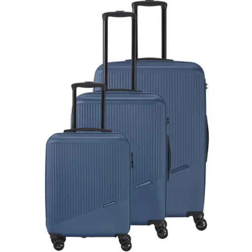Travelite Bali 4 Wiel Trolley L blue